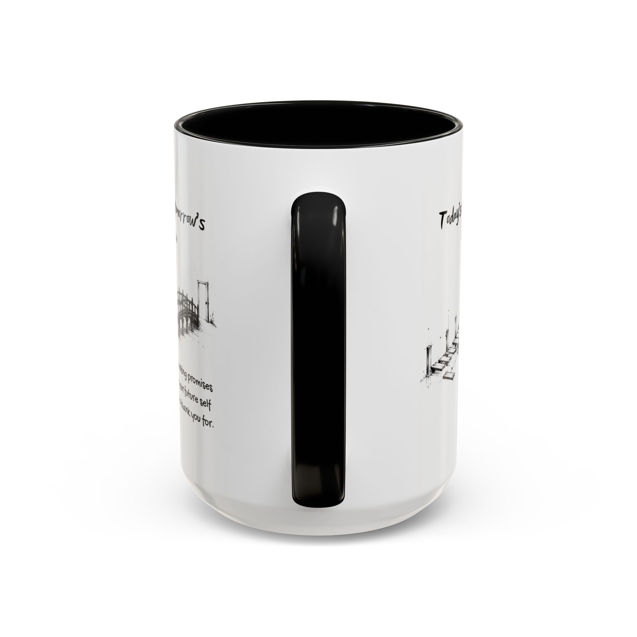 Tomorrow’s Confidence Mug – Motivational Coffee Mug for Consistency & Growth