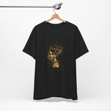 Gold Nefertiti T-Shirt - Embrace Timeless Elegance