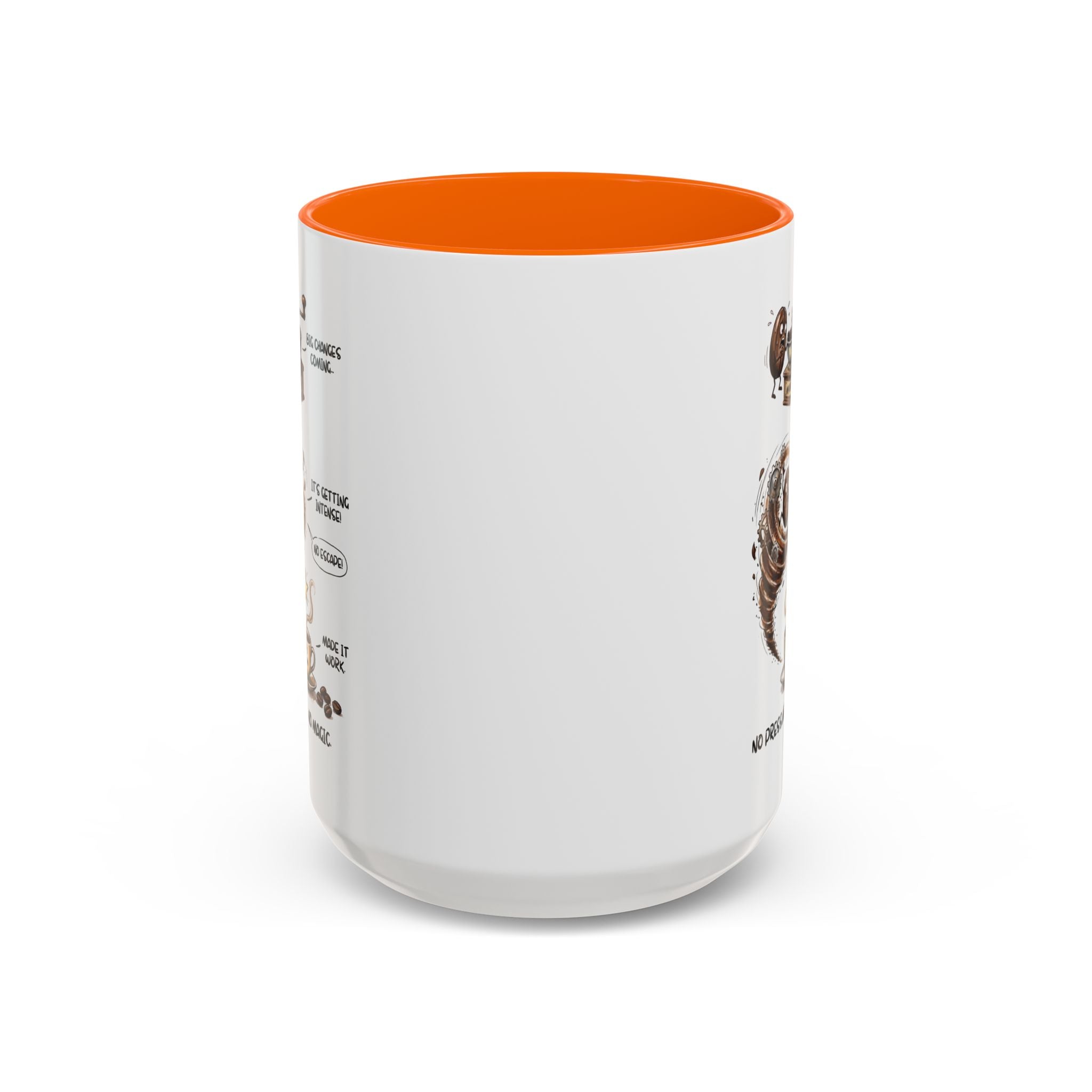No Pressure, No Magic Mug – Funny Motivational Coffee Mug