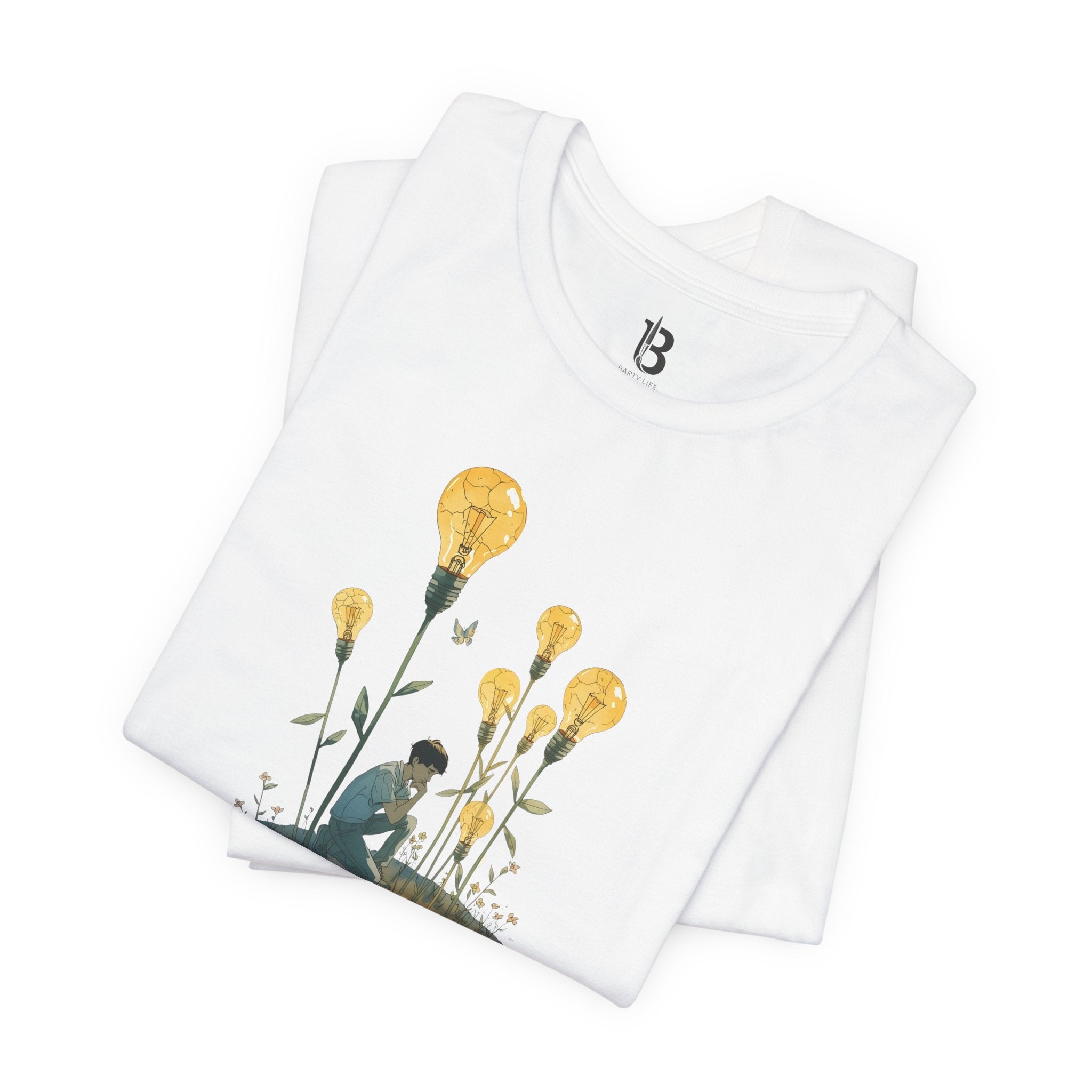 The Best Ideas Grow in the Quiet – Inspirational Artistic T-Shirt