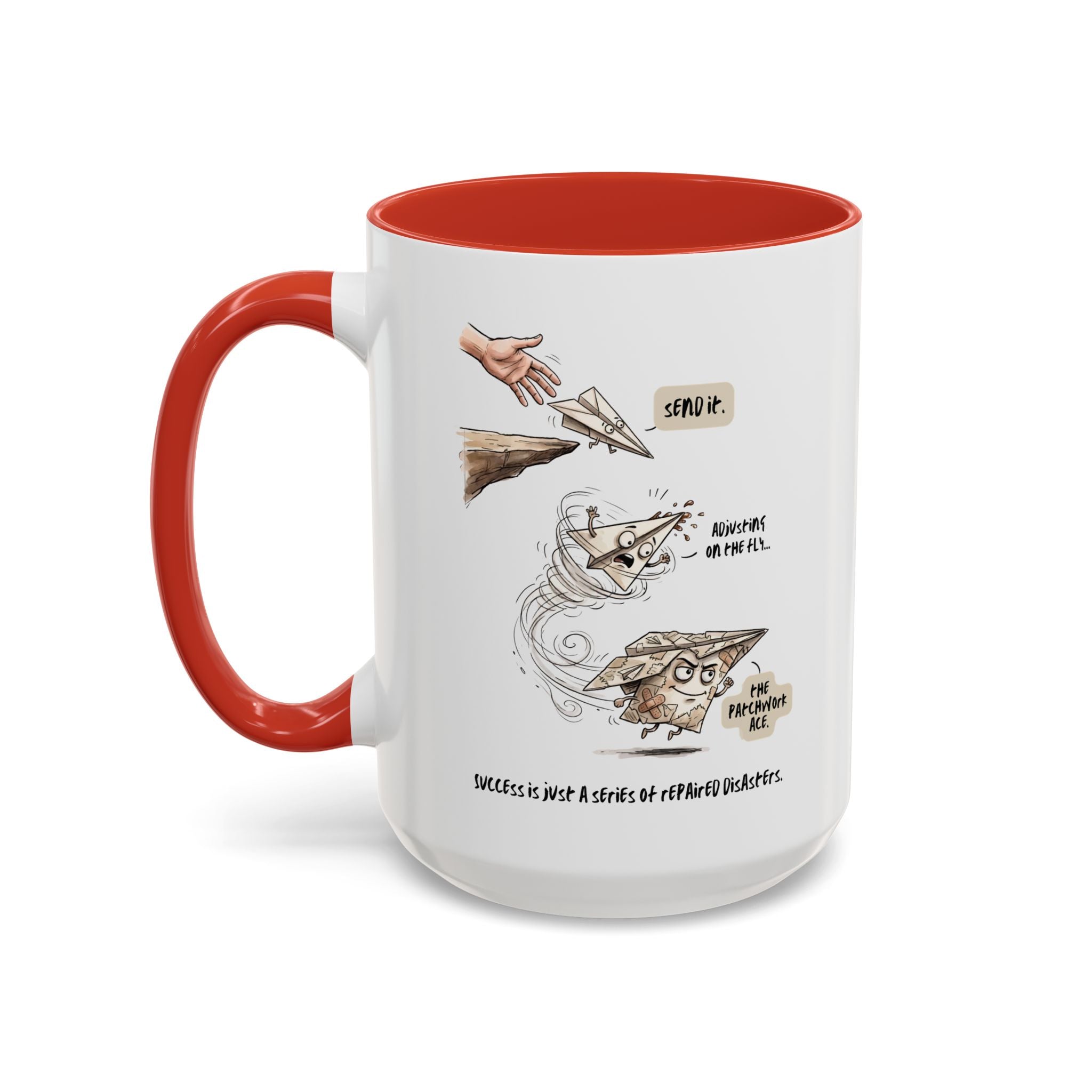 Send It Mug – Funny Motivational Coffee Mug for Creators & Entrepreneurs