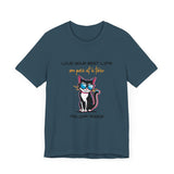 Cat Tee Live Your Best Life Graphic Shirt