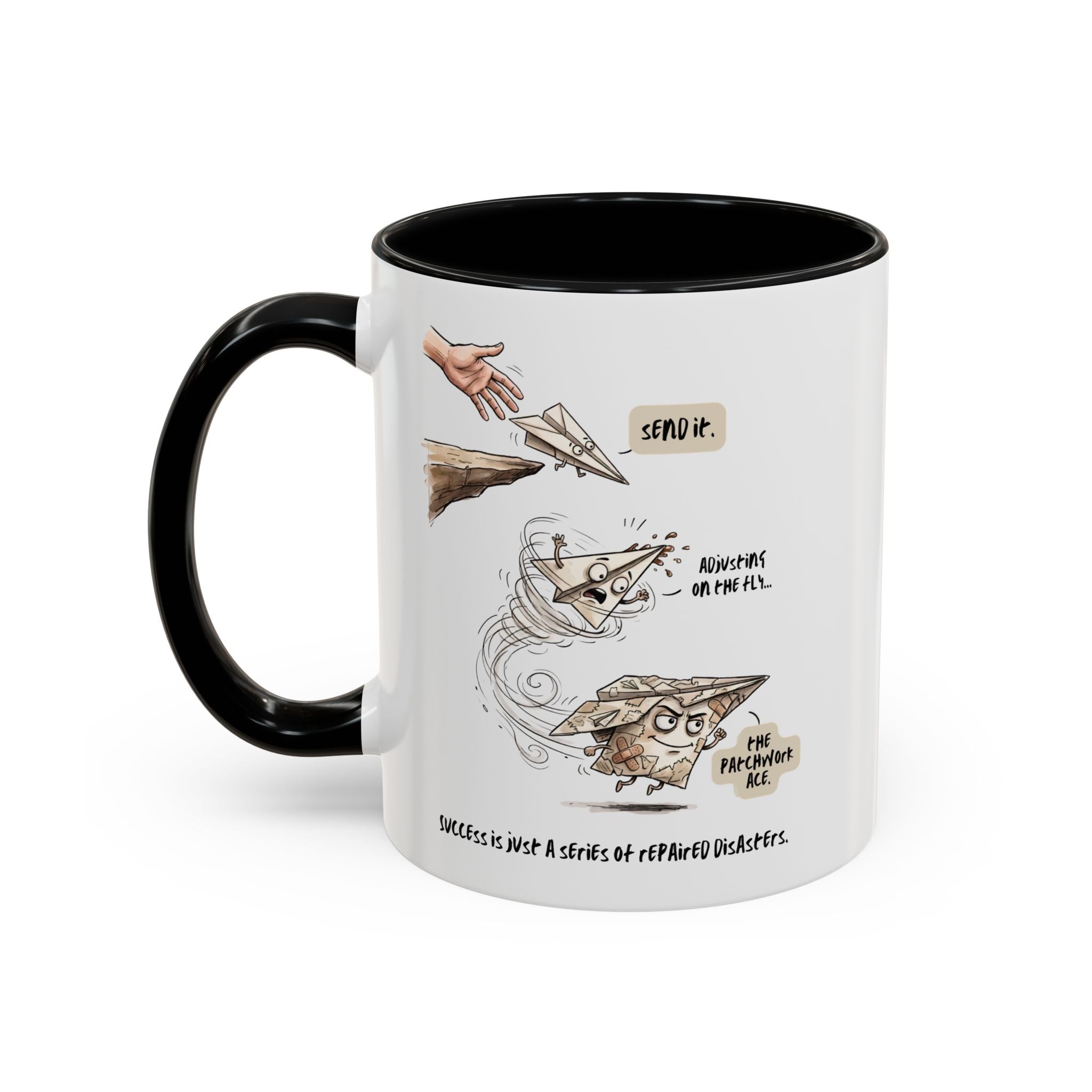 Send It Mug – Funny Motivational Coffee Mug for Creators & Entrepreneurs