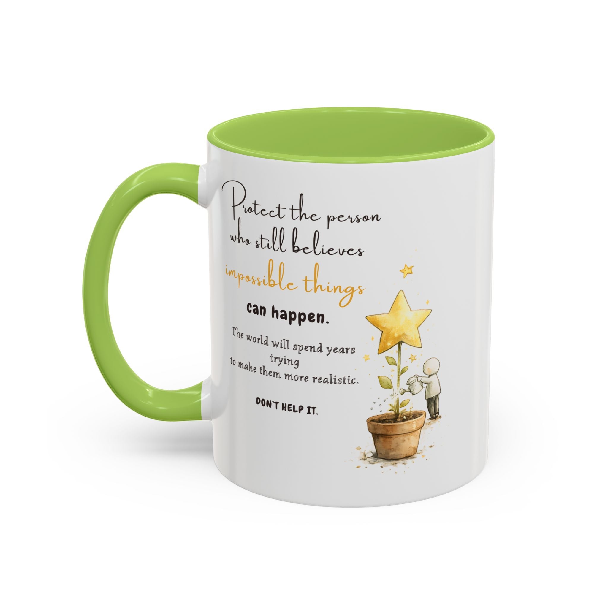 Protect the Impossible Mug – Inspirational Coffee Mug for Dreamers