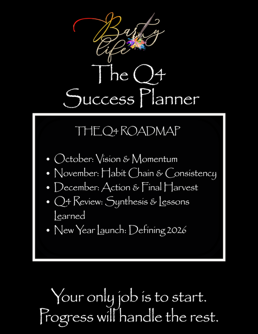 Q4 Success Planner Your  guide to finishing the year strong