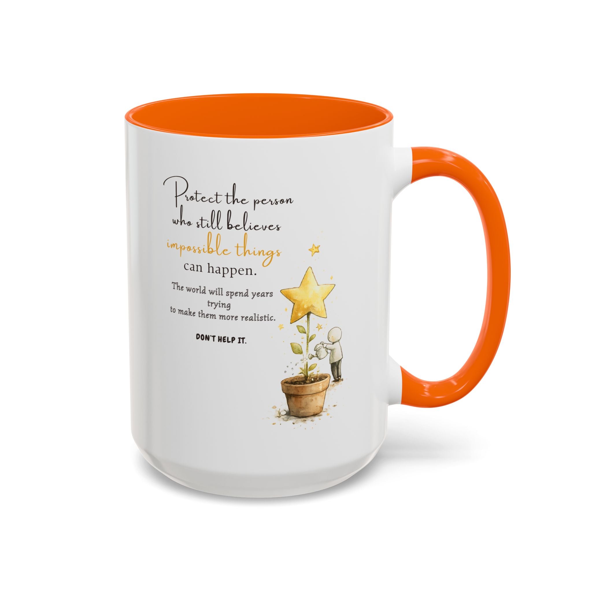 Protect the Impossible Mug – Inspirational Coffee Mug for Dreamers