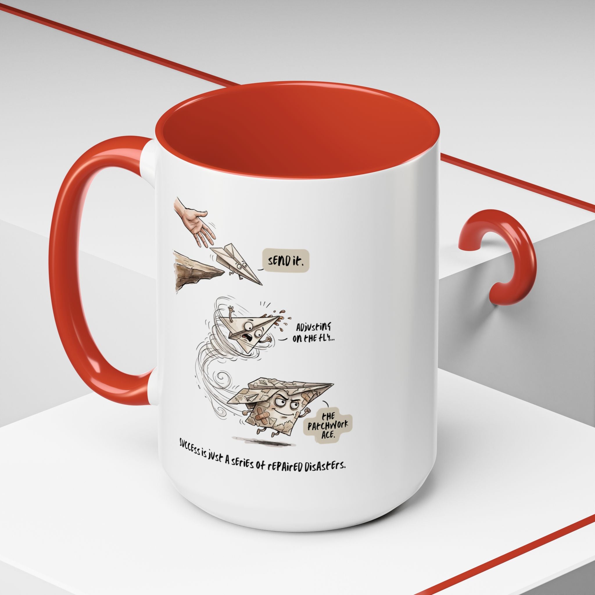 Send It Mug – Funny Motivational Coffee Mug for Creators & Entrepreneurs