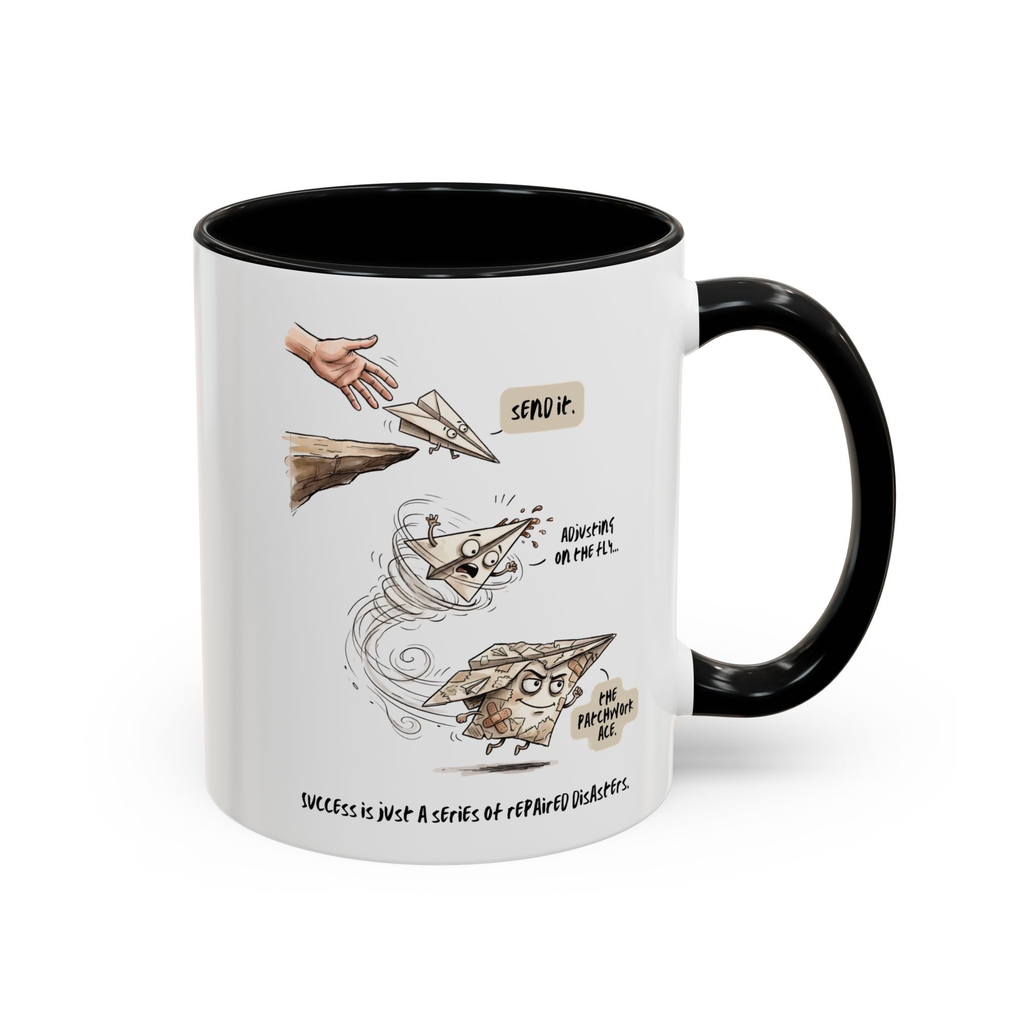 Send It Mug – Funny Motivational Coffee Mug for Creators & Entrepreneurs