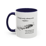 Tomorrow’s Confidence Mug – Motivational Coffee Mug for Consistency & Growth