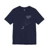 Letting Go, Lighting Up T-Shirt – Minimalist Inspirational Tee | Paper Plane Design | Mindful Aesthetic Shirt