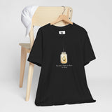Minimalist Lantern T-Shirt – “You Don’t Have to Shout to Shine” Aesthetic Tee