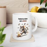 Fueled by Chaos and Caffeine Mug