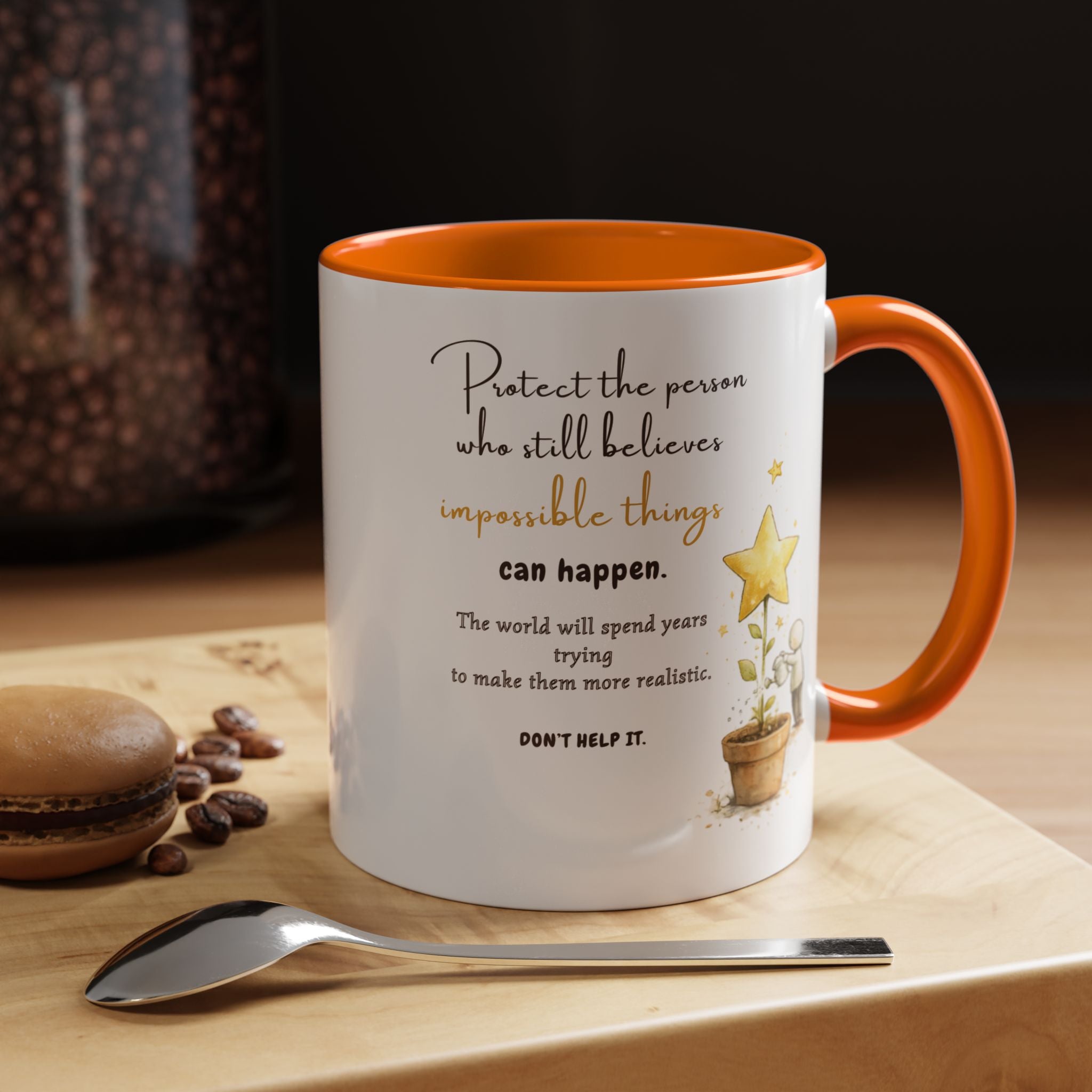 Protect the Impossible Mug – Inspirational Coffee Mug for Dreamers