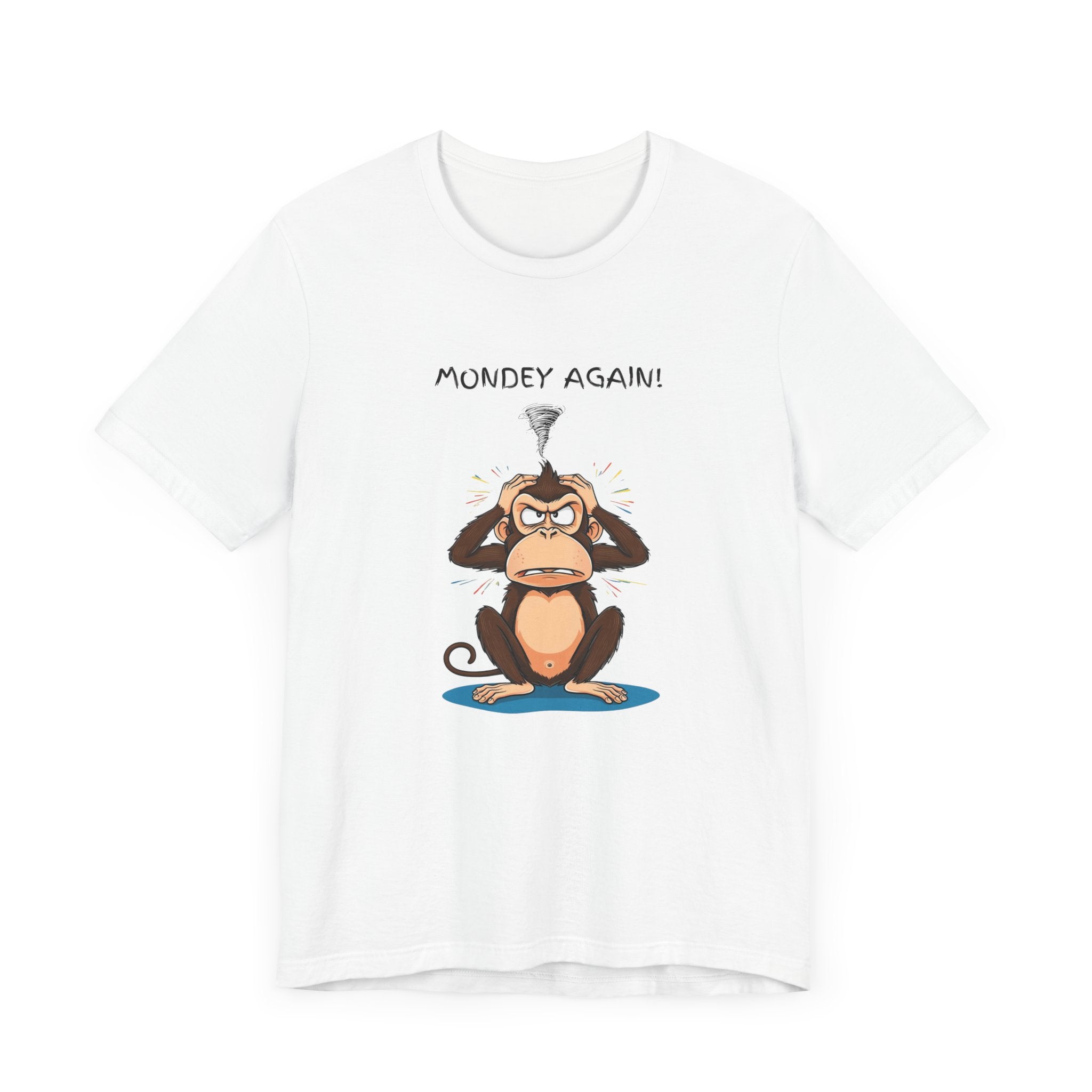 Funny Monkey Monday Again Unisex Tee