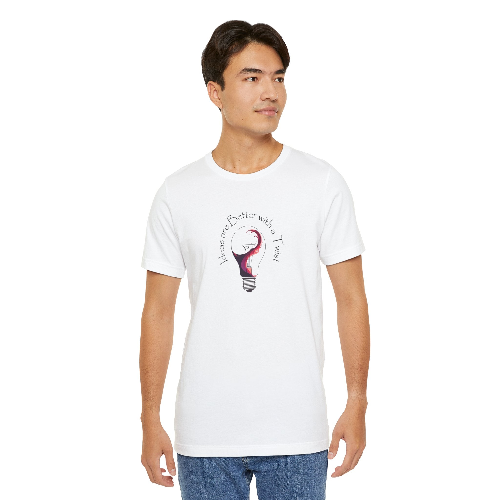 Creative Flow Lightbulb Unisex Tee - "Things are Better with a Twist"