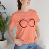 T-Shirt with Infinity Symbol and Hearts Forever and Always Design