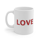 LOVE Ceramic Mug 11oz