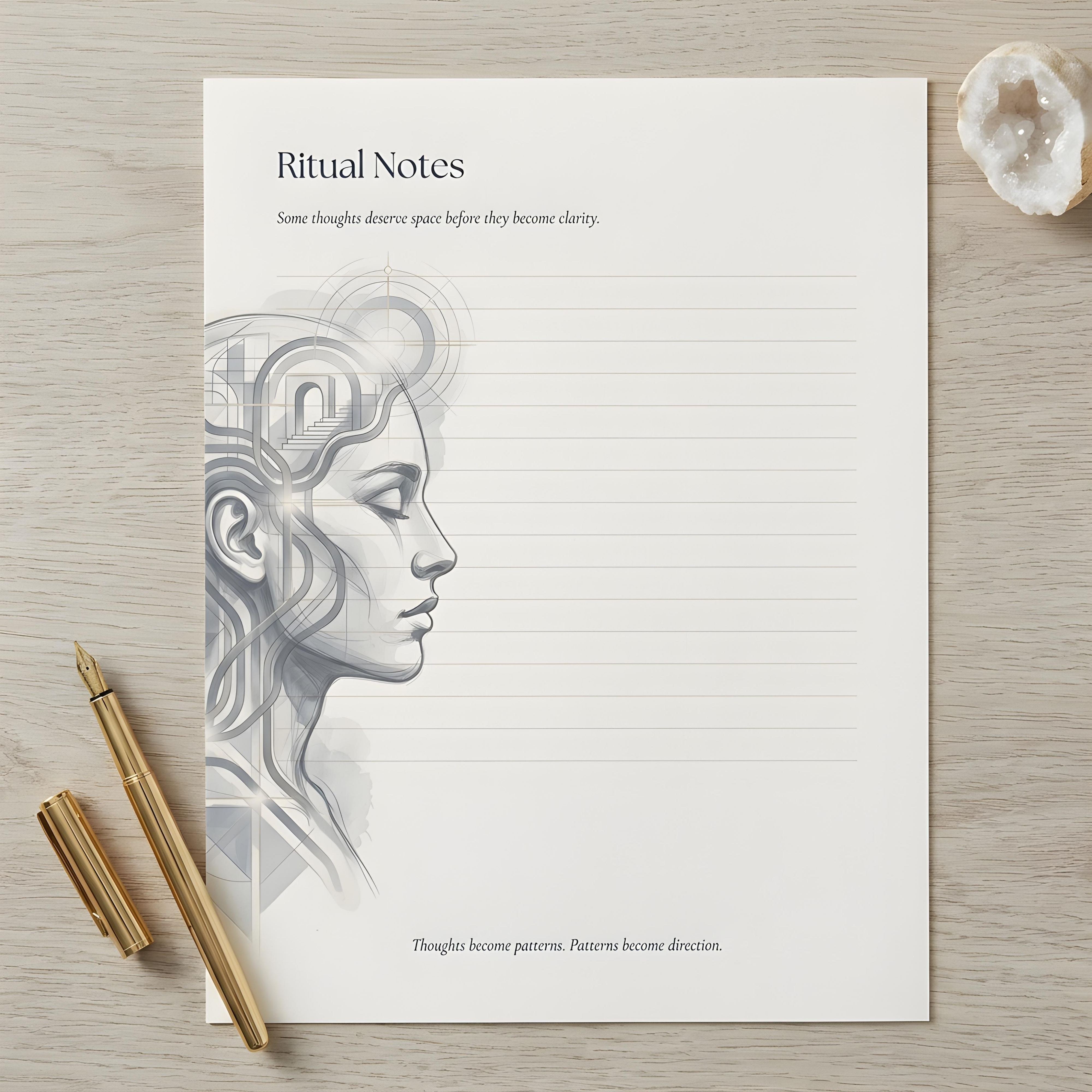 The Ritual Architect | Printable & Digital Ritual Planner for Intentional Living, Daily Alignment & Personal Growth