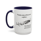 Tomorrow’s Confidence Mug – Motivational Coffee Mug for Consistency & Growth