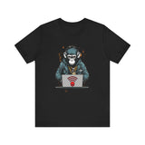 Monkey Hacker T-Shirt - Cool and Edgy Graphic Tee Unisex