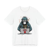 Monkey Hacker T-Shirt - Cool and Edgy Graphic Tee Unisex