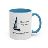Sailing Mug – Some Horizons Only Appear After You Leave the Shore | Nautical Coffee Mug 11oz, 15oz