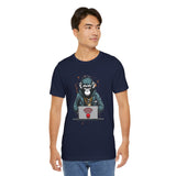 Monkey Hacker T-Shirt - Cool and Edgy Graphic Tee Unisex