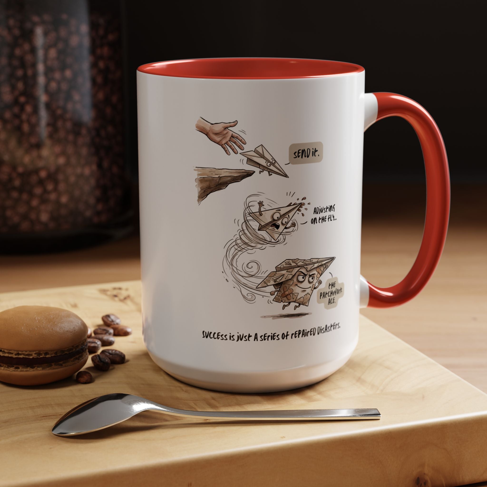 Send It Mug – Funny Motivational Coffee Mug for Creators & Entrepreneurs