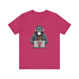 Monkey Hacker T-Shirt - Cool and Edgy Graphic Tee Unisex