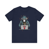 Monkey Hacker T-Shirt - Cool and Edgy Graphic Tee Unisex