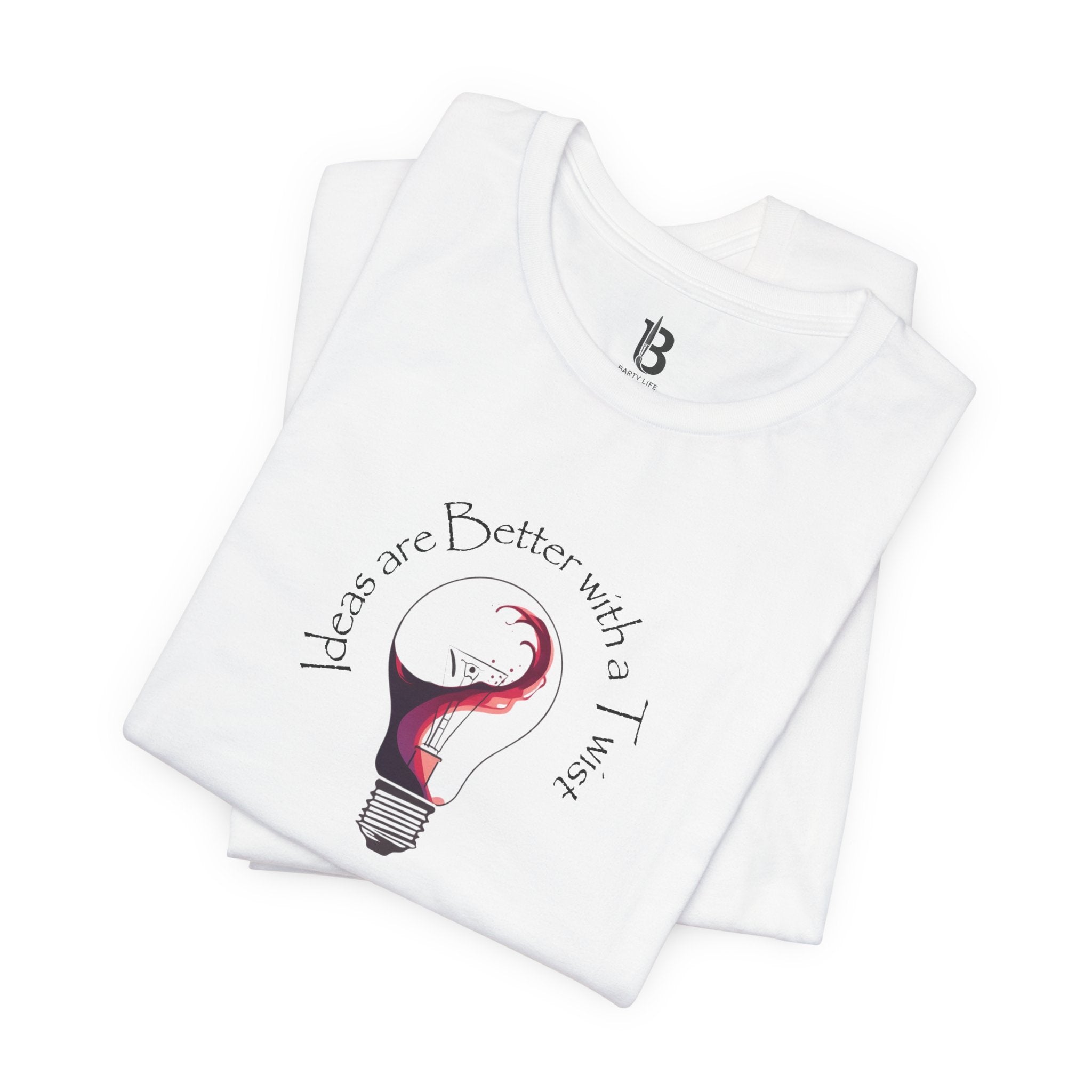 Creative Flow Lightbulb Unisex Tee - "Things are Better with a Twist"