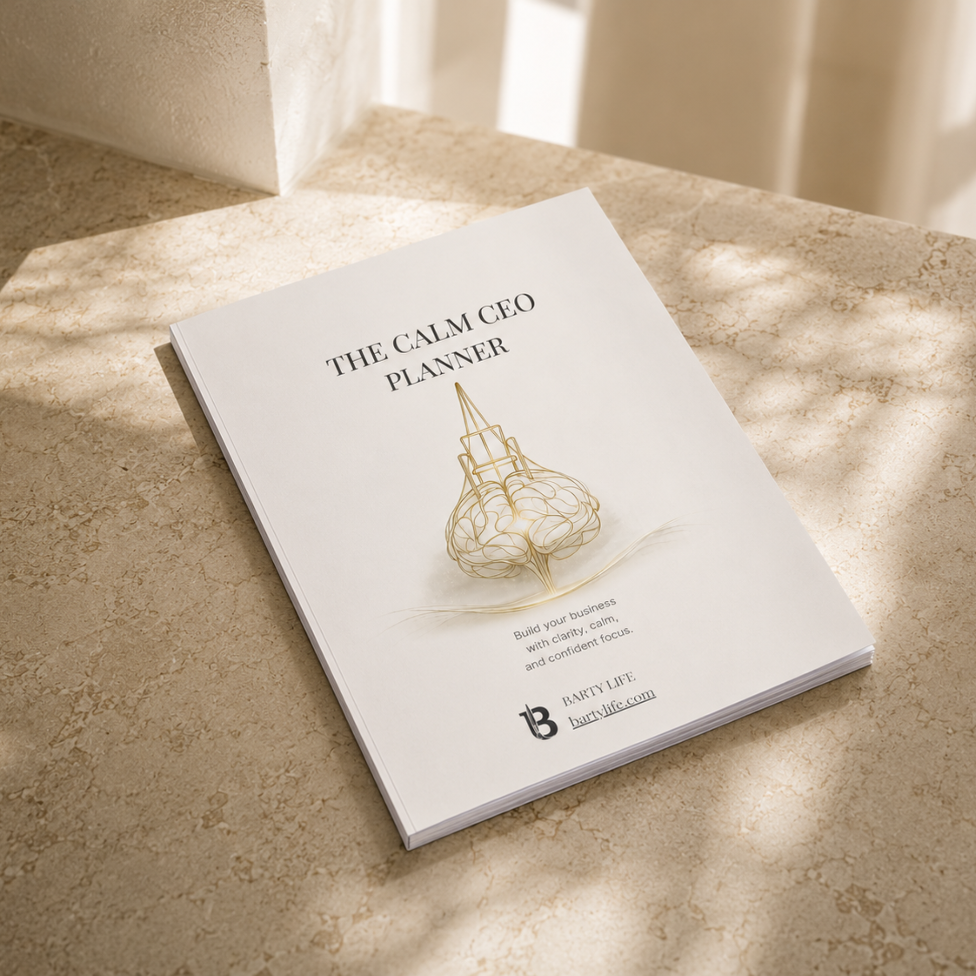 The Calm CEO Planner | Printable & Digital Business Planner for Female Entrepreneurs, Clarity & Sustainable Growth