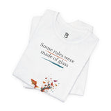T-Shirt — "Some rules were made of glass" Goldfish Bowl Art Tee