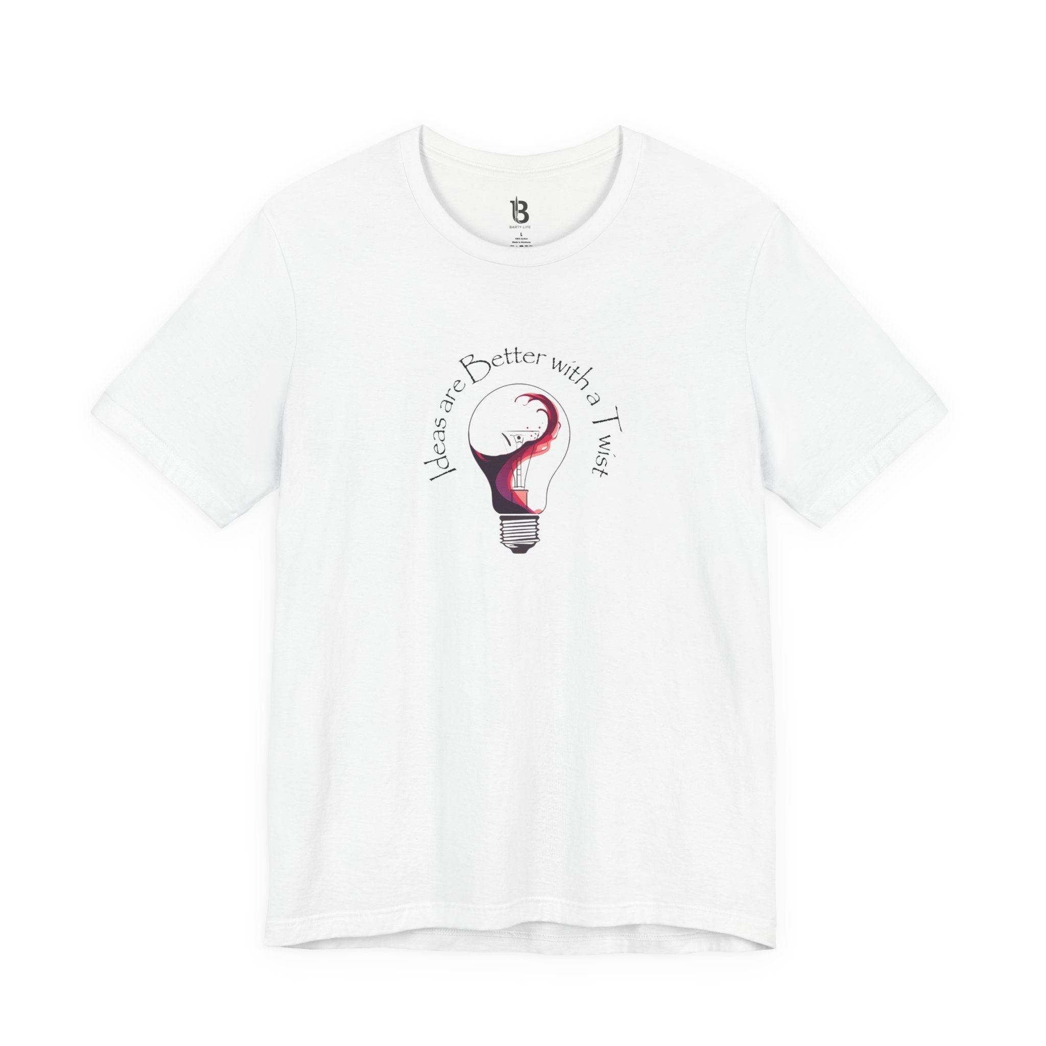 Creative Flow Lightbulb Unisex Tee - "Things are Better with a Twist"
