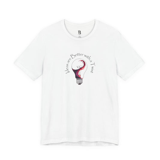 Creative Flow Lightbulb Unisex Tee - "Things are Better with a Twist"