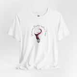 Creative Flow Lightbulb Unisex Tee - "Things are Better with a Twist"