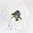 Palm Leaves T-Shirt - Artistic Tropical Graphic Tee Unisex