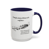 Tomorrow’s Confidence Mug – Motivational Coffee Mug for Consistency & Growth