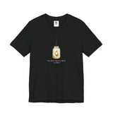 Minimalist Lantern T-Shirt – “You Don’t Have to Shout to Shine” Aesthetic Tee