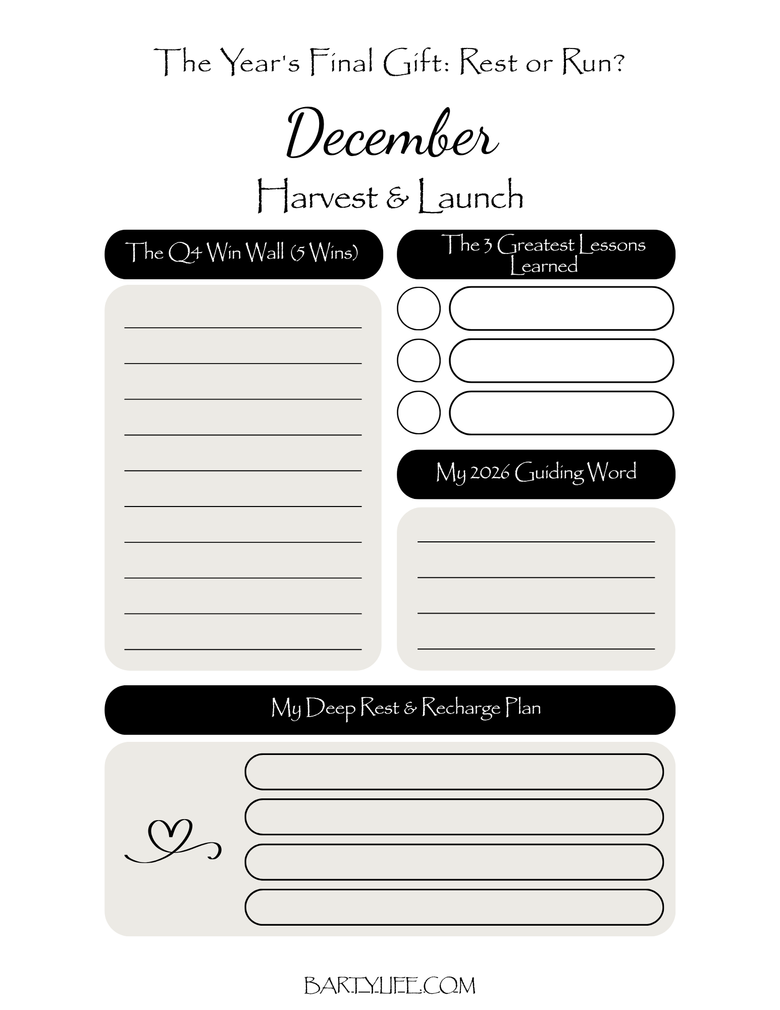Q4 Success Planner Your  guide to finishing the year strong