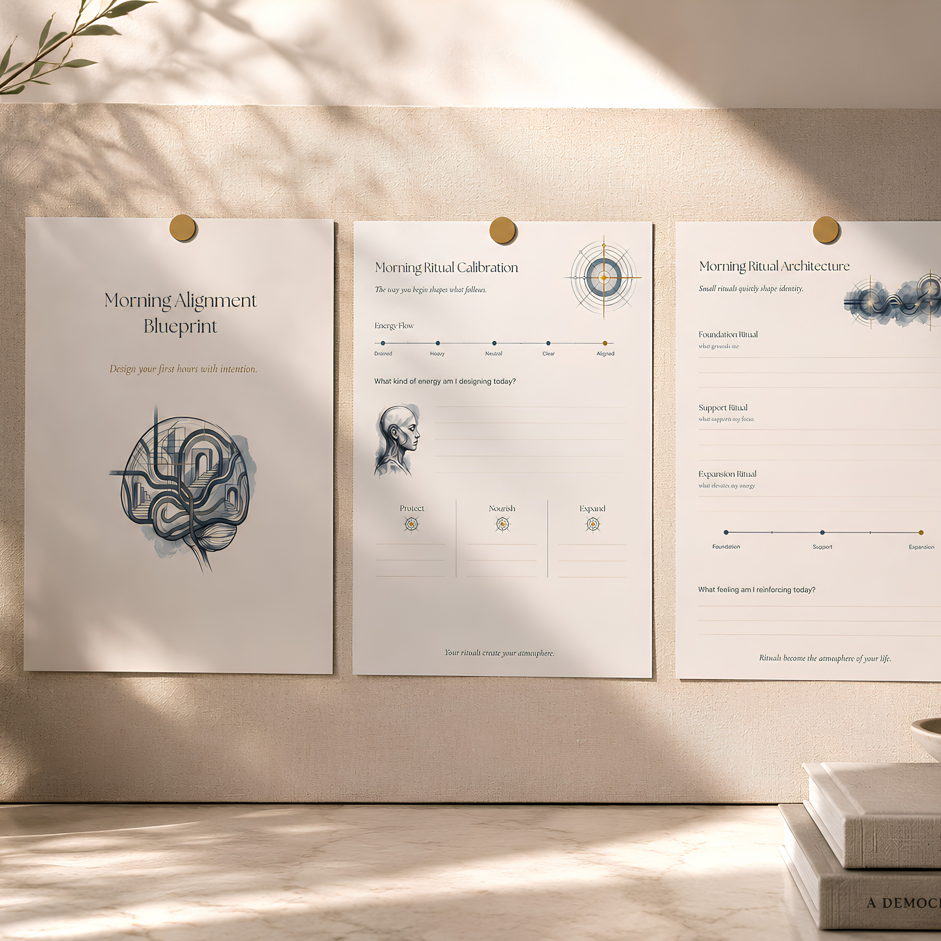 The Ritual Architect | Printable & Digital Ritual Planner for Intentional Living, Daily Alignment & Personal Growth