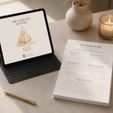 The Calm CEO Planner | Printable & Digital Business Planner for Female Entrepreneurs, Clarity & Sustainable Growth