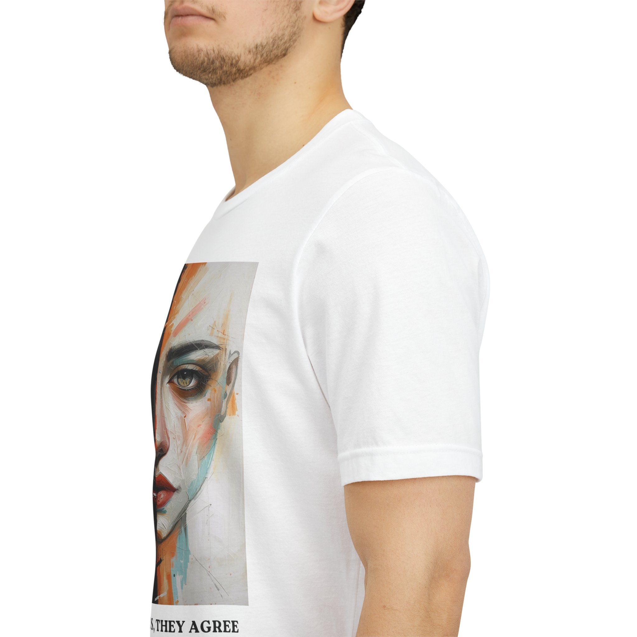 Split Mind T-Shirt – “Some Days, They Agree”