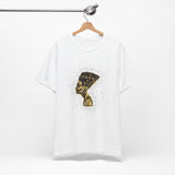 Gold Nefertiti T-Shirt - Embrace Timeless Elegance