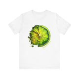 Lime T-Shirt - Vibrant Citrus Graphic Tee 'Squeeze the Day!' Unisex Tee