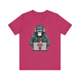 Monkey Hacker T-Shirt - Cool and Edgy Graphic Tee Unisex