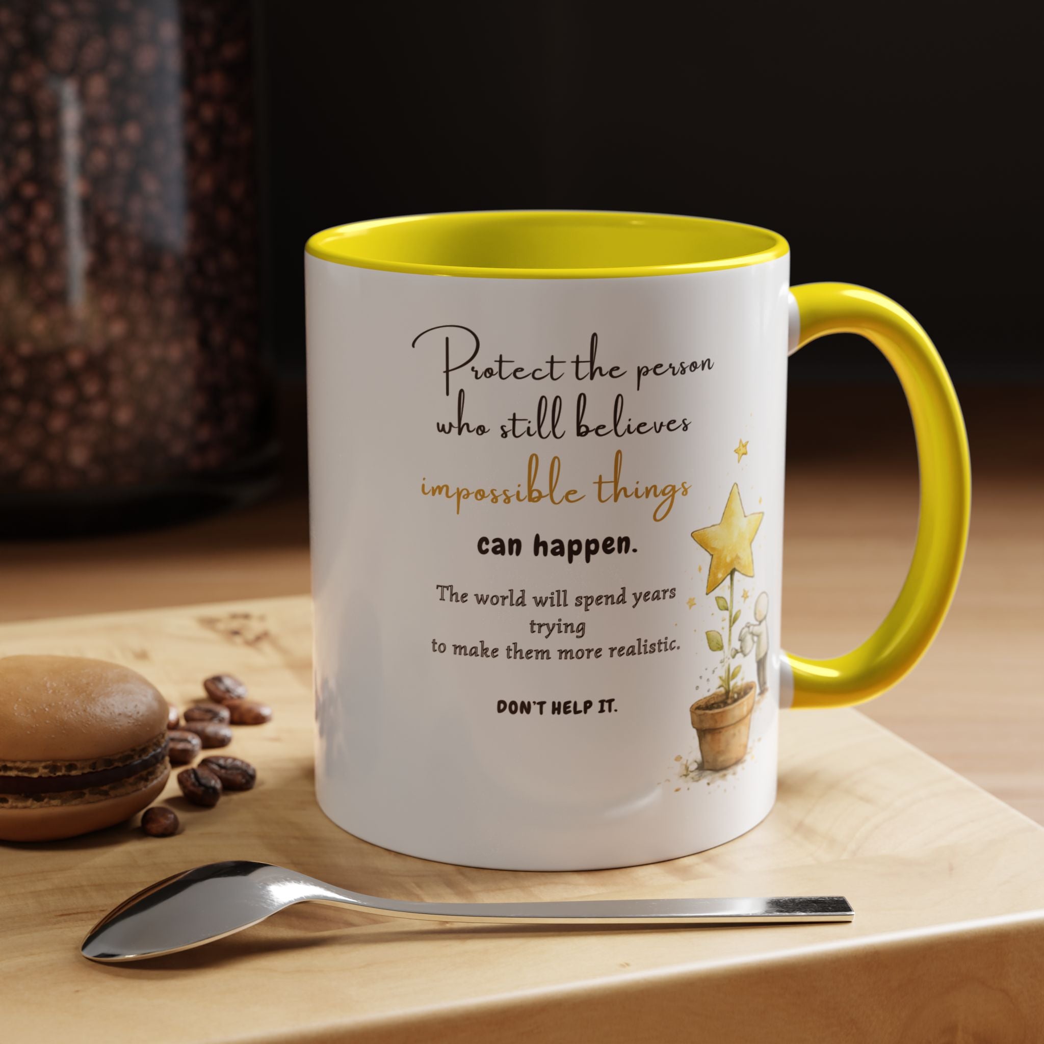 Protect the Impossible Mug – Inspirational Coffee Mug for Dreamers