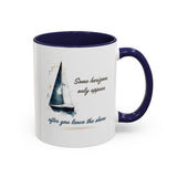 Sailing Mug – Some Horizons Only Appear After You Leave the Shore | Nautical Coffee Mug 11oz, 15oz