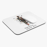Futuristic Upgrade Mouse Pad – “Upgrading Please Wait” Tech Desk Mat, Minimalist Digital Art Mousepad