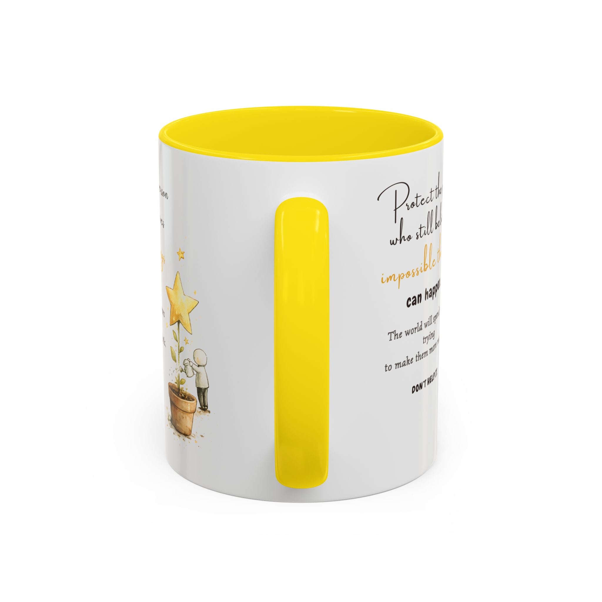 Protect the Impossible Mug – Inspirational Coffee Mug for Dreamers